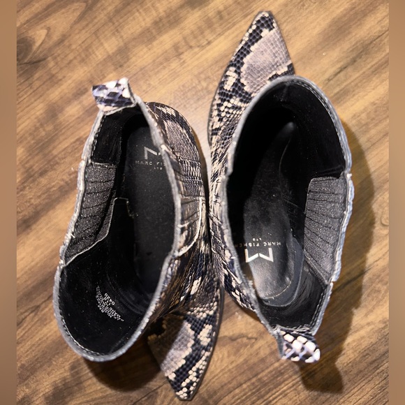 Marc Fisher Snake Skin Boots - Picture 4 of 7